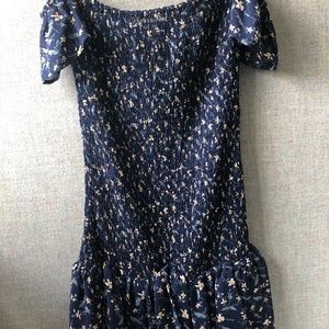 Pookie and Sebastien blue rouched dress - size s